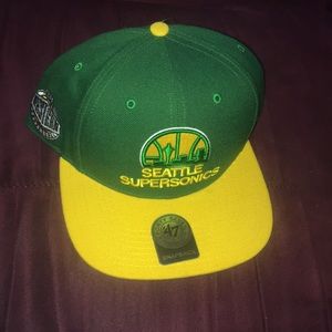 Seattle Supersonics Snapback Cap